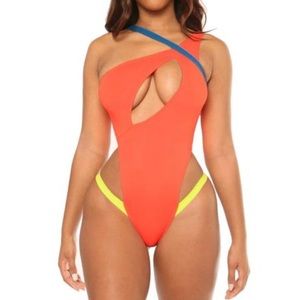 Icon Swim Orange Monokini